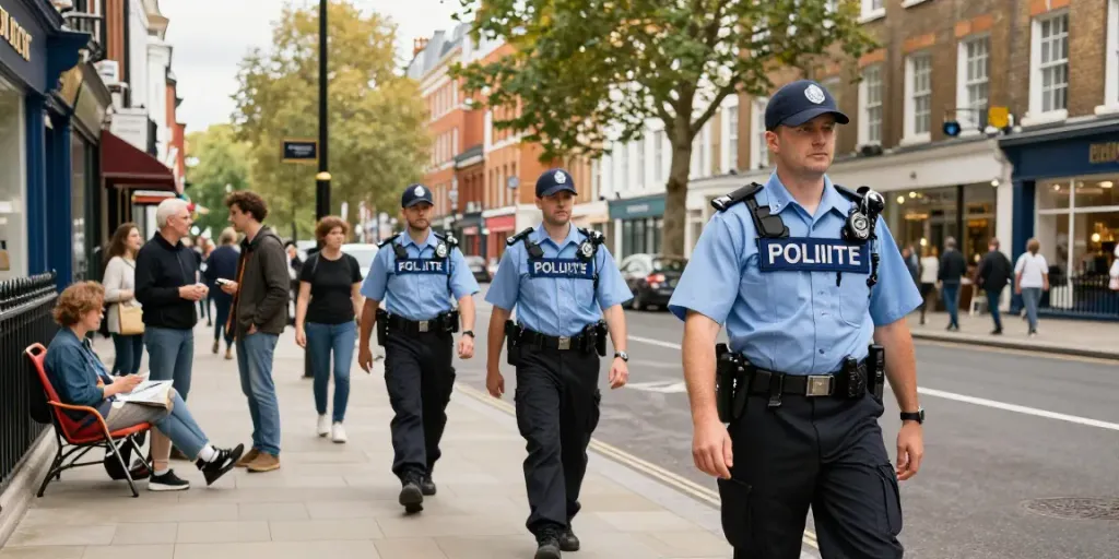 Security Guards ensuring safety in vibrant London, trusted local professionals.